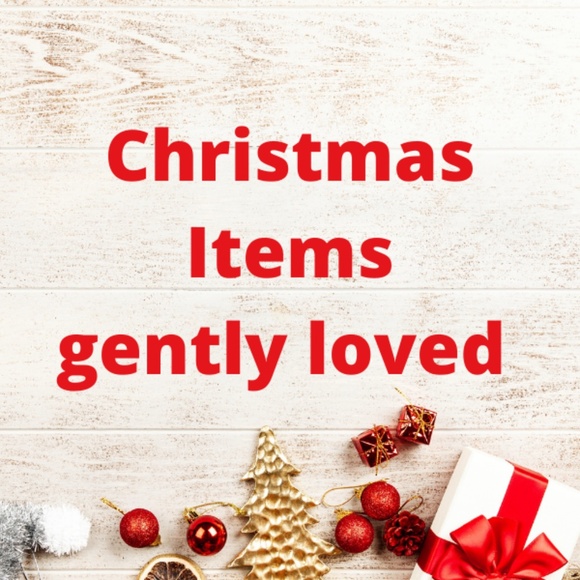 Christmas items gently loved sign - Picture 1 of 1